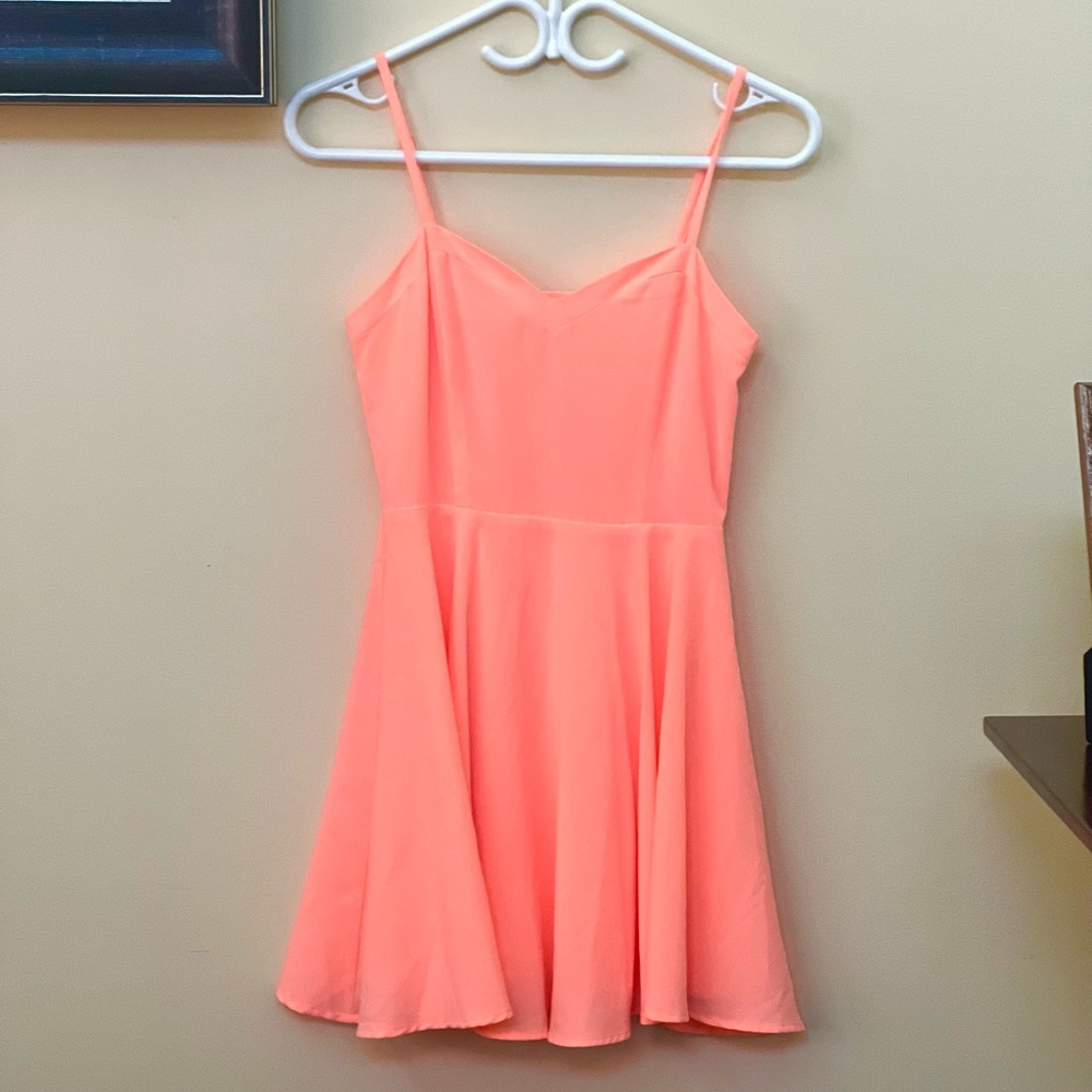 TALULAH Coral Mini Dress